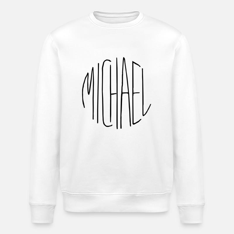 Michel - Sweat bio ROLLER Stanley/Stella Unisexe - blanc