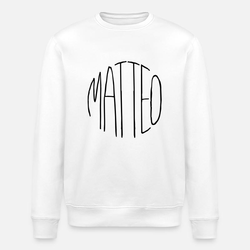Matteo - Sweat bio ROLLER Stanley/Stella Unisexe - blanc