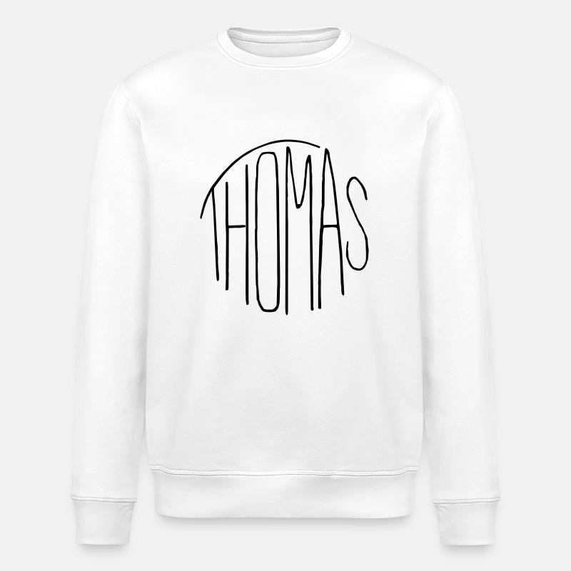 Thomas - Sweat bio ROLLER Stanley/Stella Unisexe - blanc