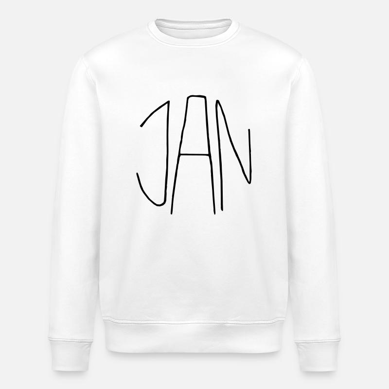 janv. - Sweat bio ROLLER Stanley/Stella Unisexe - blanc