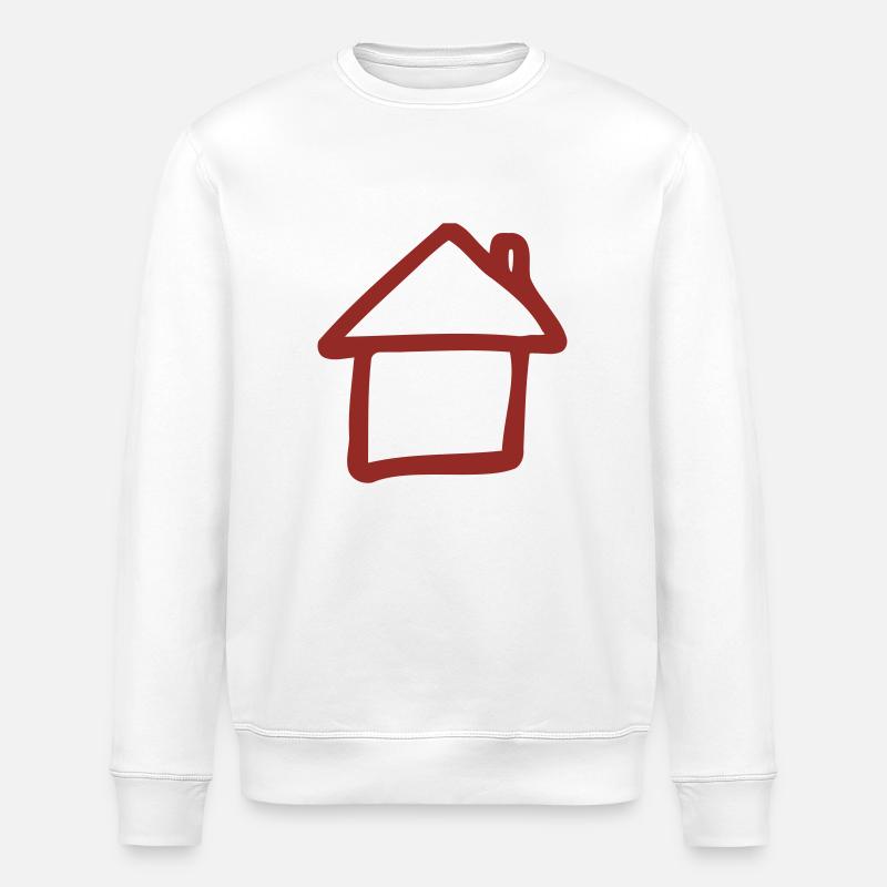 Haus - house - Stanley/Stella Unisex Bio-Sweatshirt ROLLER - Weiß