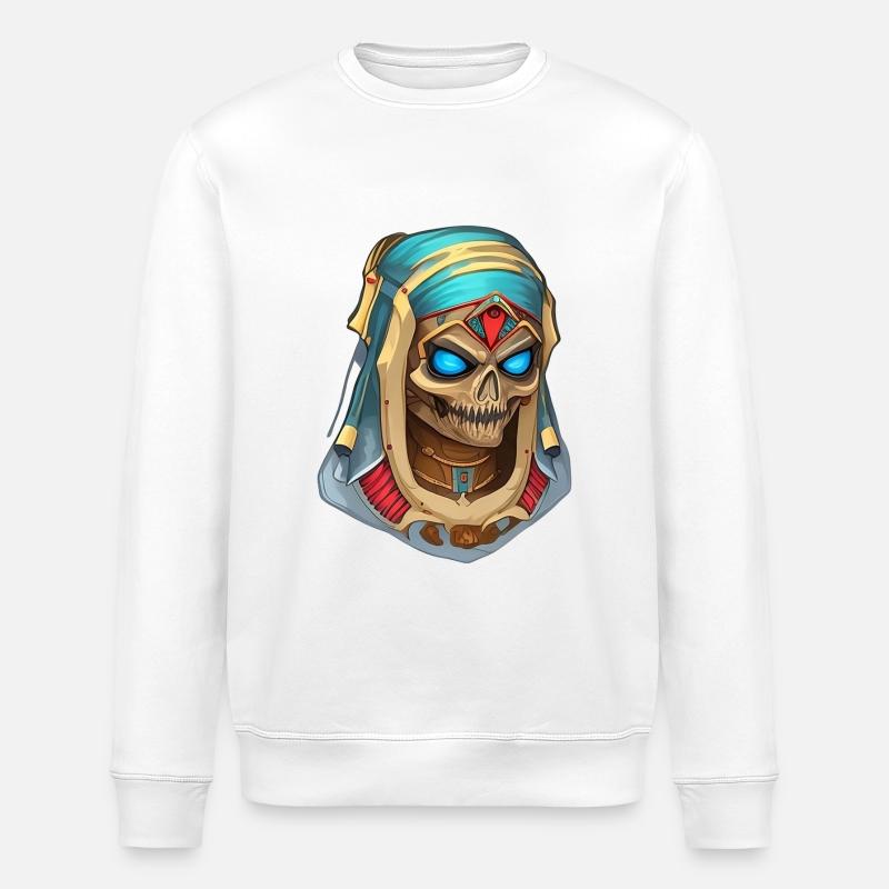 Mumie - Stanley/Stella Unisex Bio-Sweatshirt ROLLER - Weiß