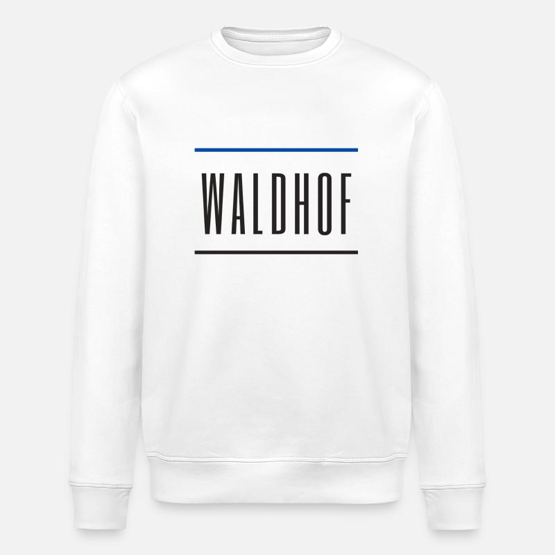 Waldhof Barackler - Sweat bio ROLLER Stanley/Stella Unisexe - blanc