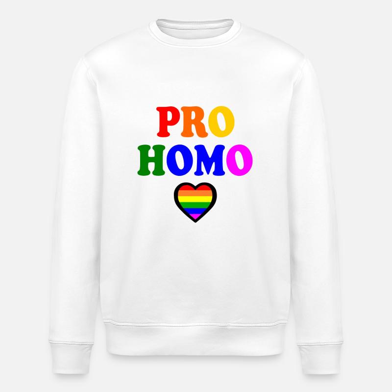 Pro homo - Stanley/Stella Unisex Bio-Sweatshirt ROLLER - Weiß