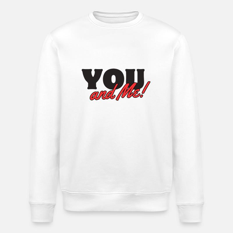 VOUS & MOI - Sweat bio ROLLER Stanley/Stella Unisexe - blanc