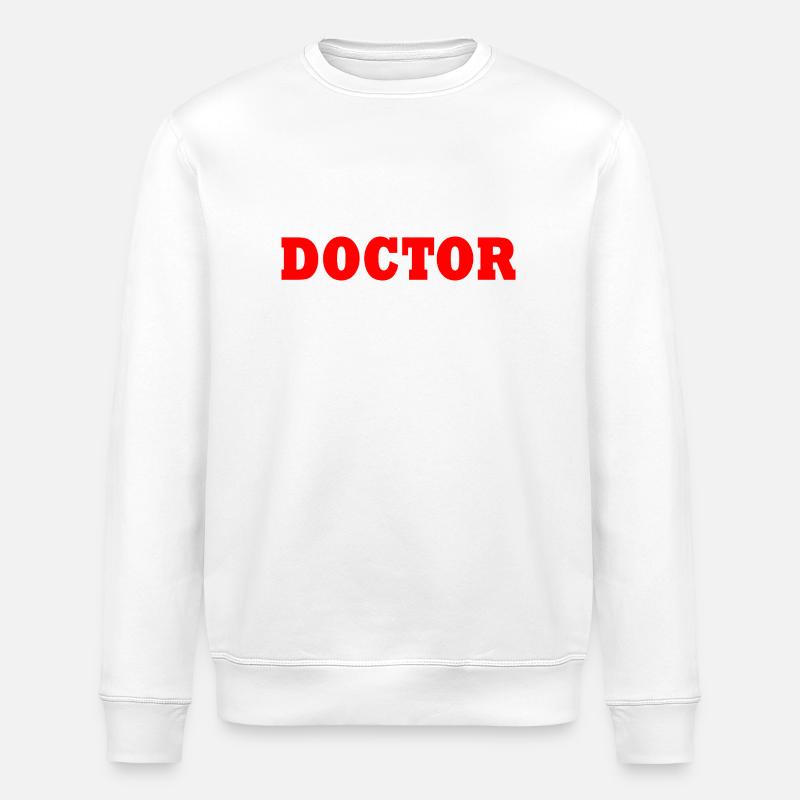 Doktor - Stanley/Stella Unisex Bio-Sweatshirt ROLLER - Weiß