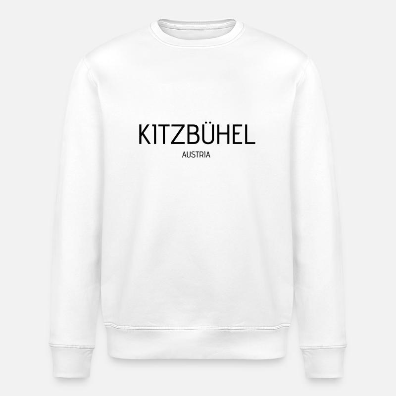 Kitzbuehel - Sweat bio ROLLER Stanley/Stella Unisexe - blanc
