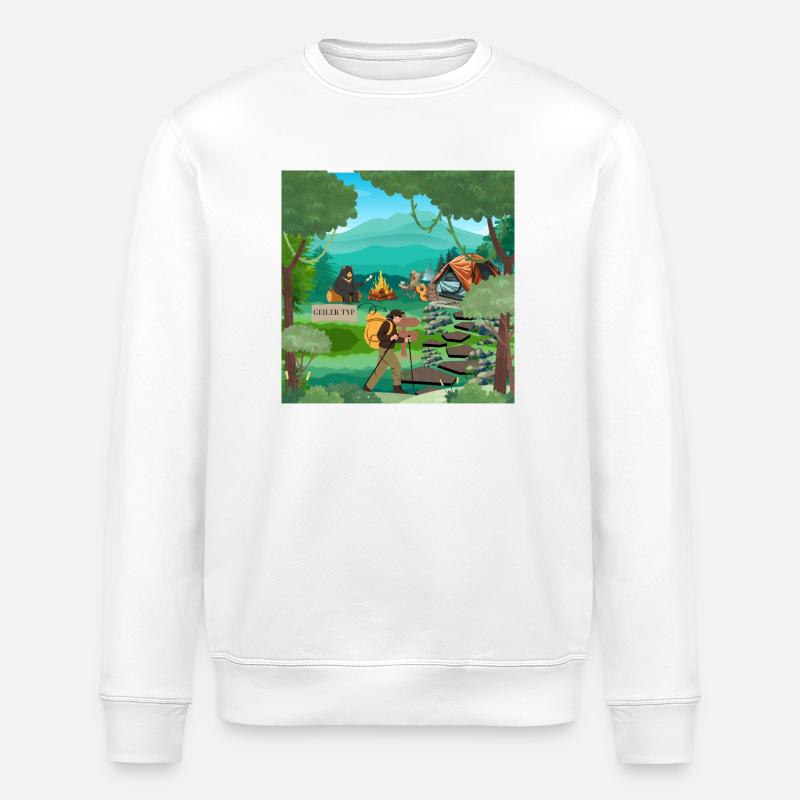 guy - Stanley/Stella ROLLER Unisex Organic Sweatshirt - white