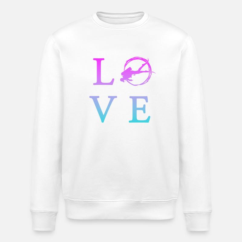 Tauchen - Stanley/Stella Unisex Bio-Sweatshirt ROLLER - Weiß