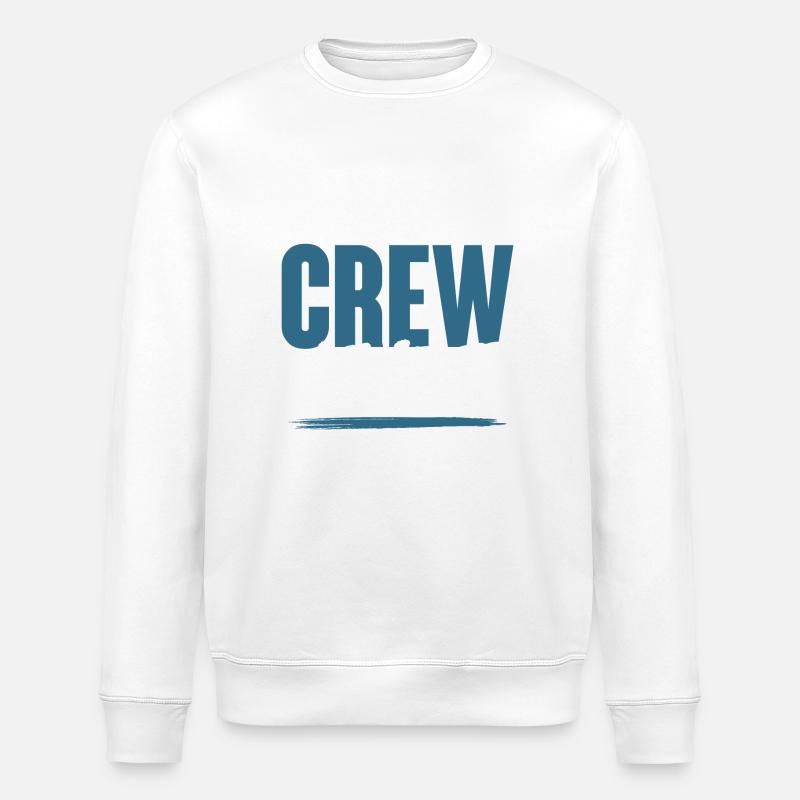 Kickboxing Crew - Stanley/Stella ROLLER Unisex Organic Sweatshirt - white