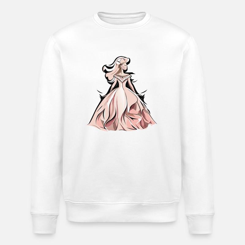 princesse - Sweat bio ROLLER Stanley/Stella Unisexe - blanc