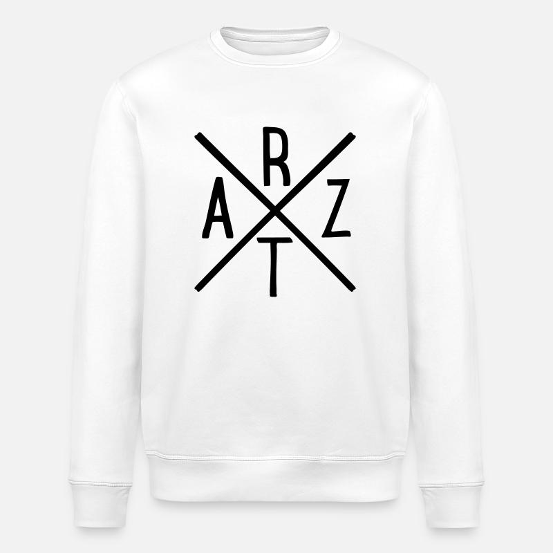 Arzt - Stanley/Stella Unisex Bio-Sweatshirt ROLLER - Weiß