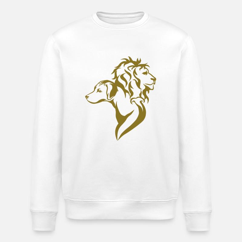 Golden Ridgeback - Stanley/Stella Unisex Bio-Sweatshirt ROLLER - Weiß