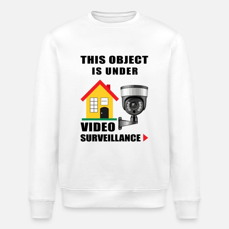 Surveillance d’objets - Sweat bio ROLLER Stanley/Stella Unisexe - blanc