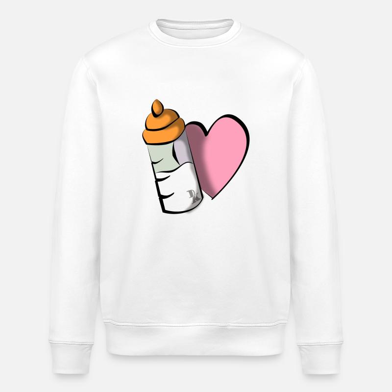 biberon 1 by DK - Sweat bio ROLLER Stanley/Stella Unisexe - blanc