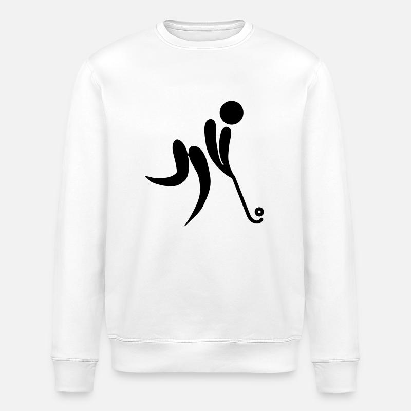 field hockey os - Stanley/Stella Unisex Bio-Sweatshirt ROLLER - Weiß