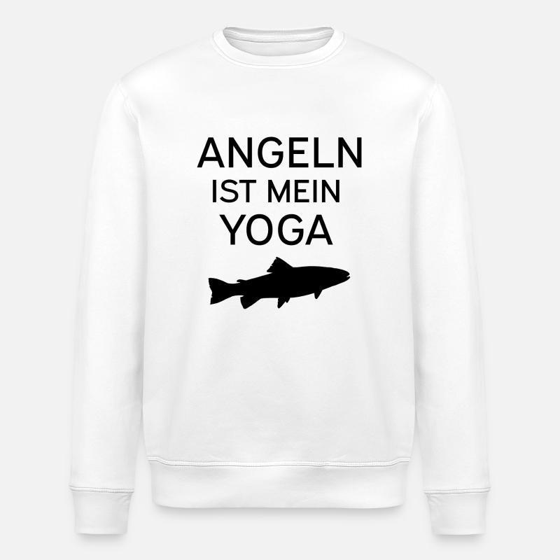 pêche - Sweat bio ROLLER Stanley/Stella Unisexe - blanc