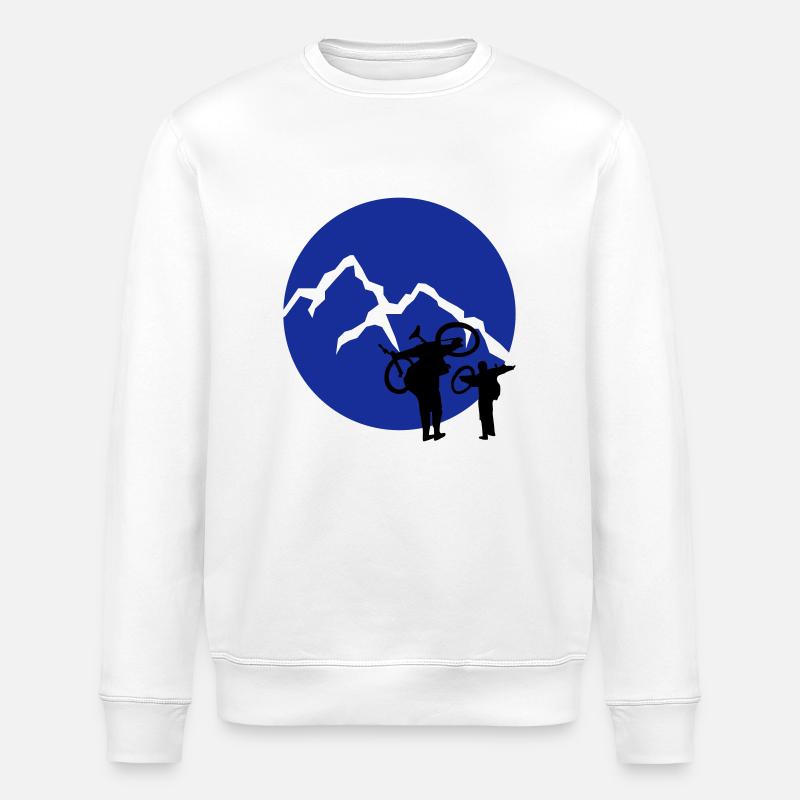 Big VTT - Sweat bio ROLLER Stanley/Stella Unisexe - blanc