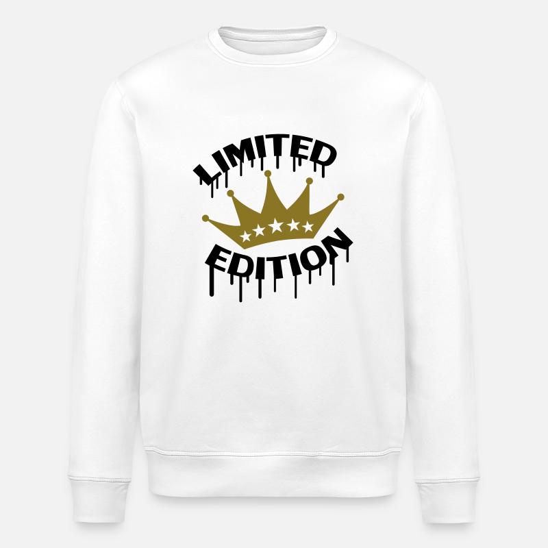 Limited Edition Crown - Sweat bio ROLLER Stanley/Stella Unisexe - blanc
