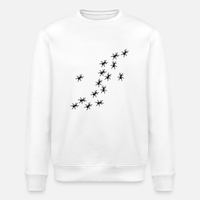 Fourmi - Sweat bio ROLLER Stanley/Stella Unisexe - blanc