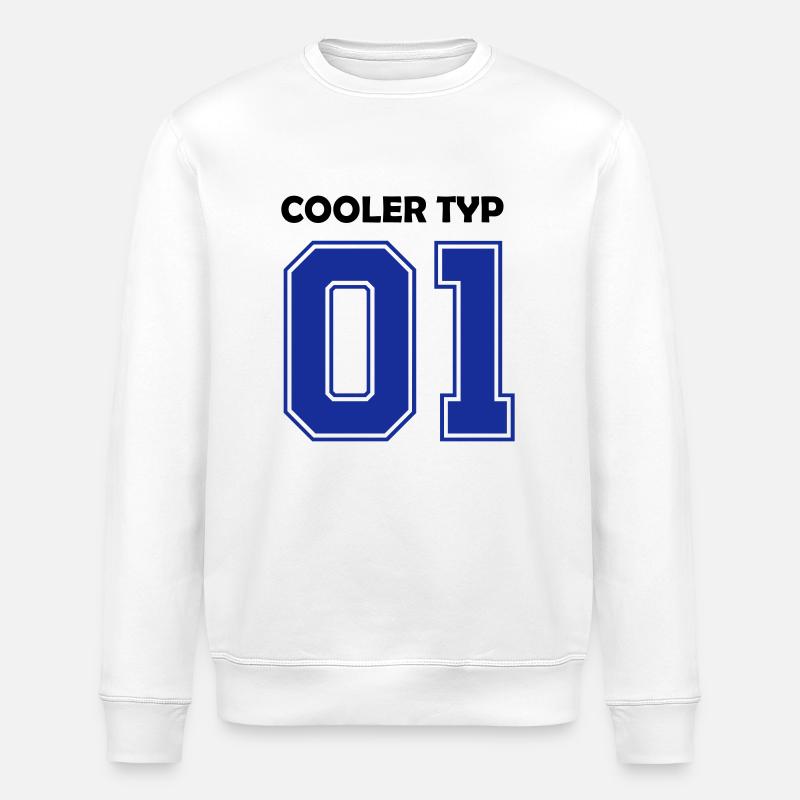cooler_typ - Stanley/Stella Unisex Bio-Sweatshirt ROLLER - Weiß