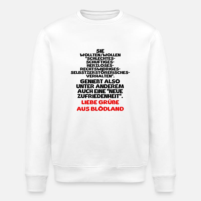 abgestimmte - Stanley/Stella Unisex Bio-Sweatshirt ROLLER - Weiß