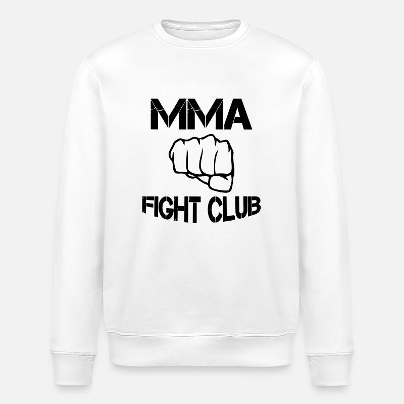 mma fight club - Stanley/Stella Unisex Bio-Sweatshirt ROLLER - Weiß