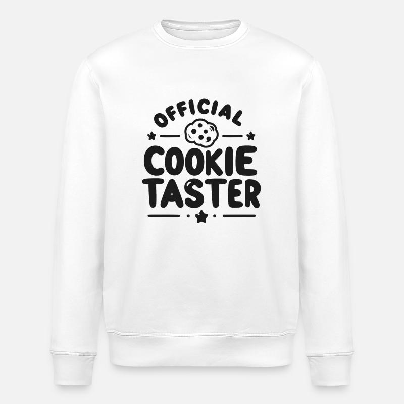 Dégustation officielle de biscuits - Sweat bio ROLLER Stanley/Stella Unisexe - blanc