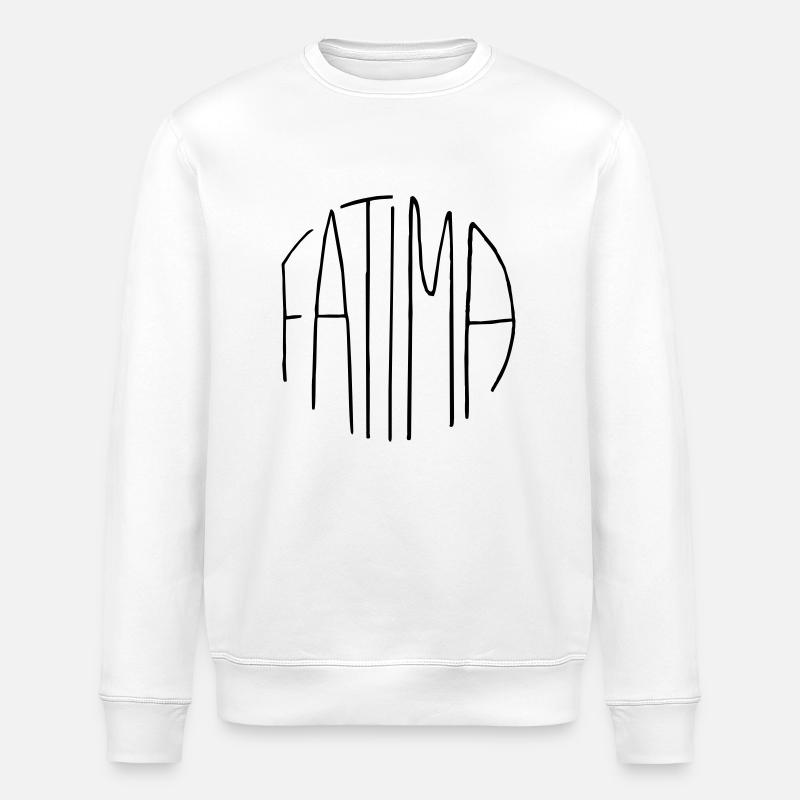 Fatima - Sweat bio ROLLER Stanley/Stella Unisexe - blanc