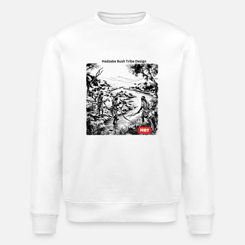 LGBT 3 - Sweat bio ROLLER Stanley/Stella Unisexe - blanc