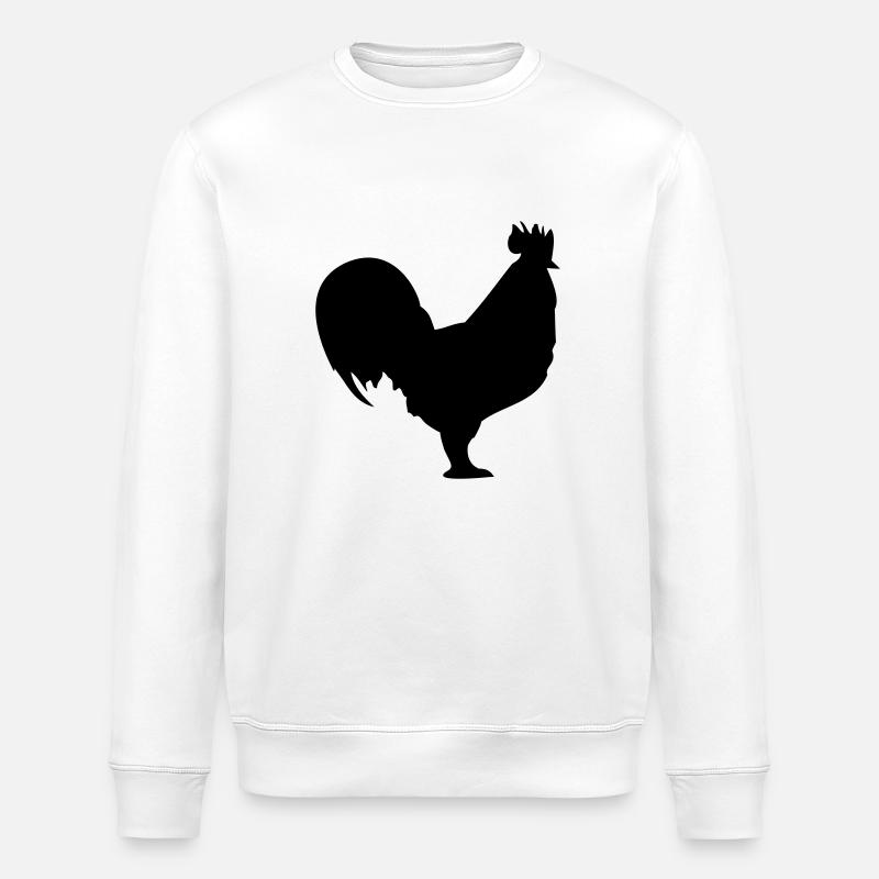 Hahn - Stanley/Stella Unisex Bio-Sweatshirt ROLLER - Weiß
