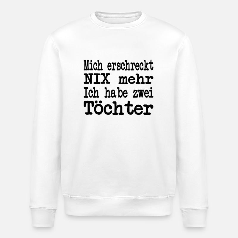 daughters - Stanley/Stella ROLLER Unisex Organic Sweatshirt - white