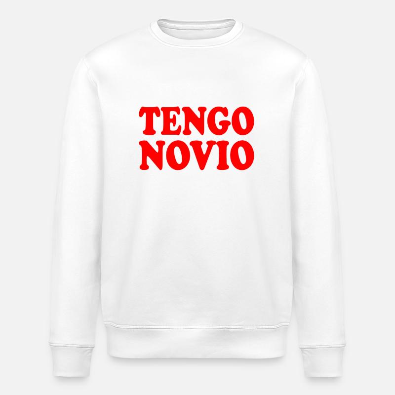 J’ai un copain - Sweat bio ROLLER Stanley/Stella Unisexe - blanc