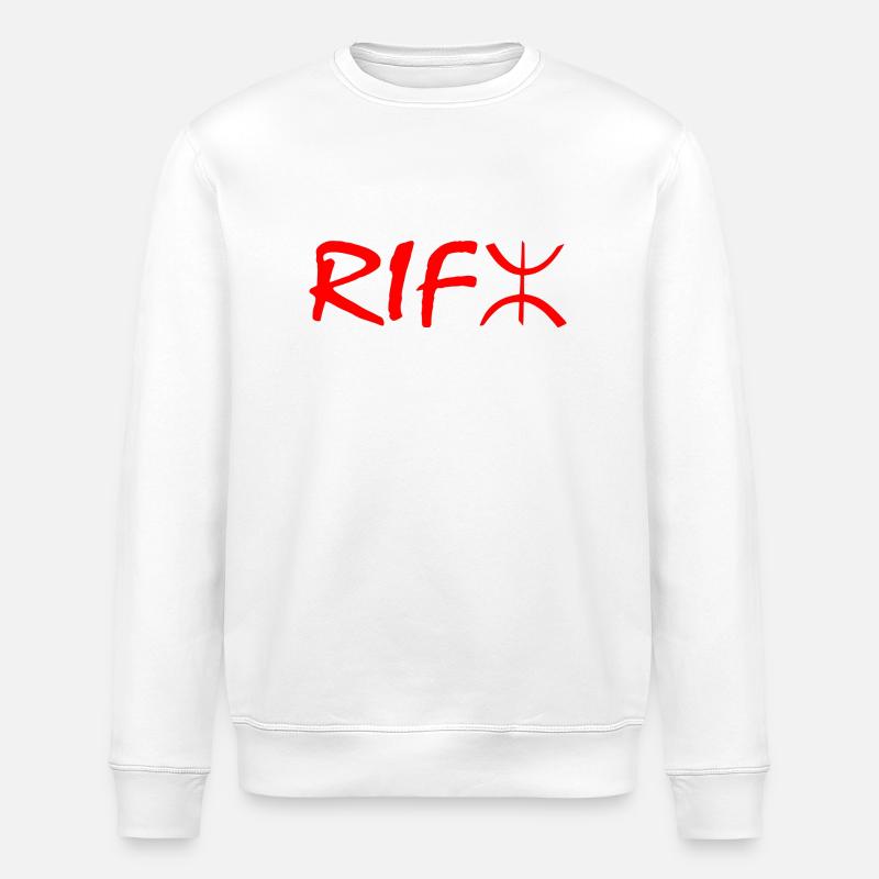 Rif - Sweat bio ROLLER Stanley/Stella Unisexe - blanc