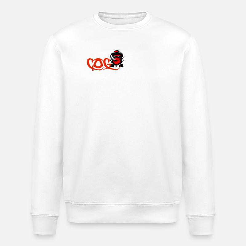 DENT - Sweat bio ROLLER Stanley/Stella Unisexe - blanc