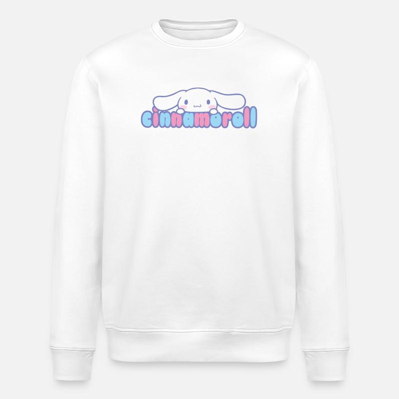 Cinnamoroll Regarde Par-dessus L'inscription - Sweat bio ROLLER Stanley/Stella Unisexe - blanc
