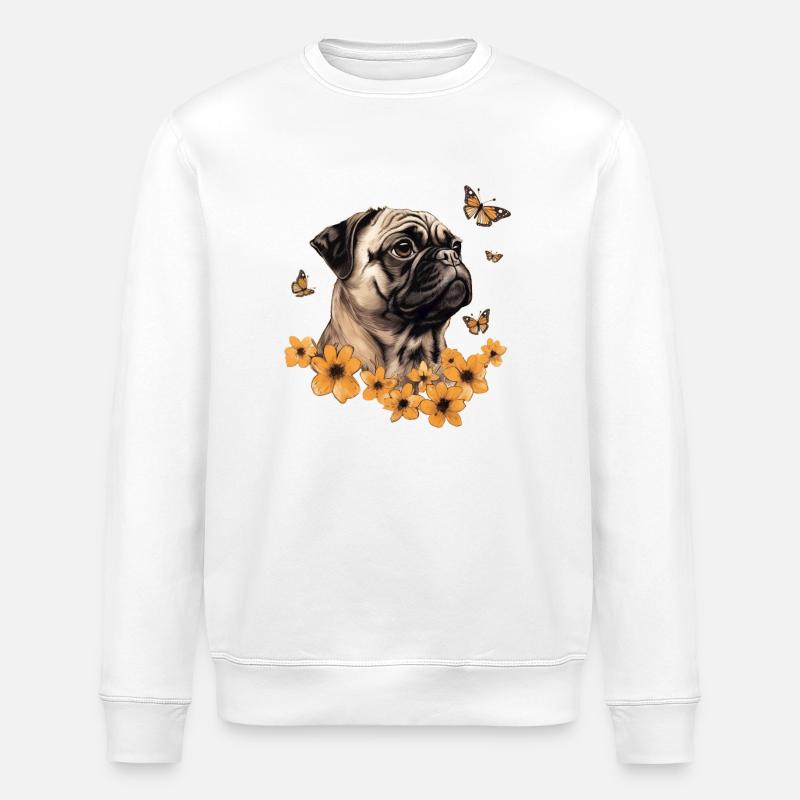 Carlin - Sweat bio ROLLER Stanley/Stella Unisexe - blanc