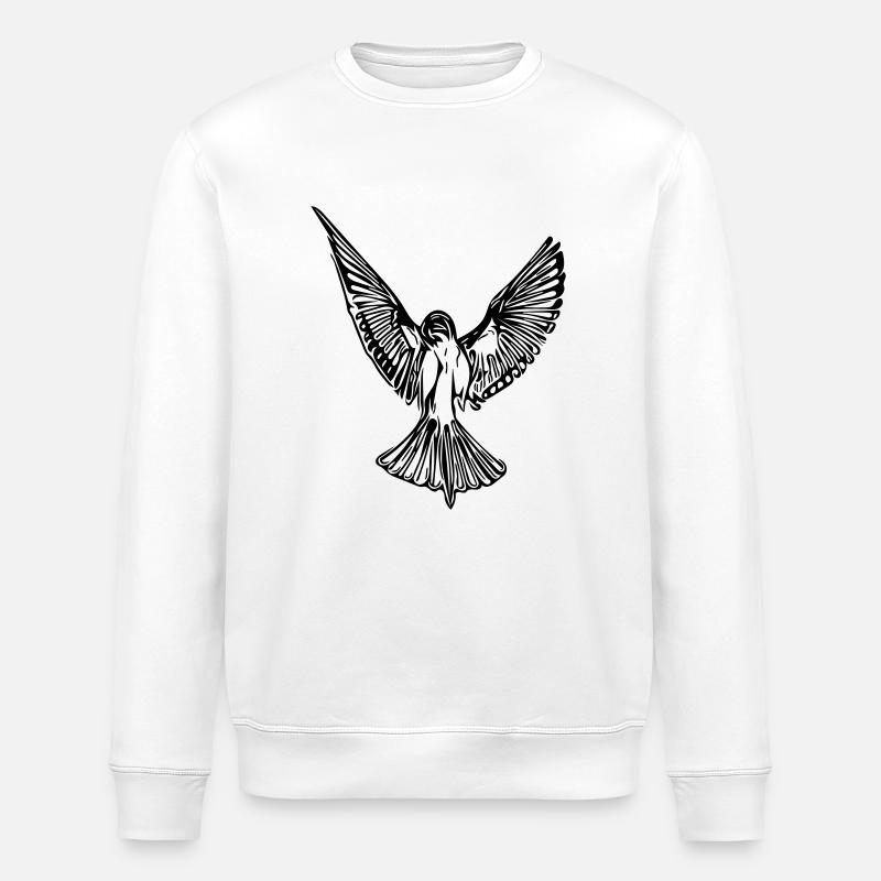 Vogel - Stanley/Stella Unisex Bio-Sweatshirt ROLLER - Weiß