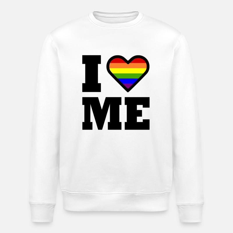 I love me - Sweat bio ROLLER Stanley/Stella Unisexe - blanc