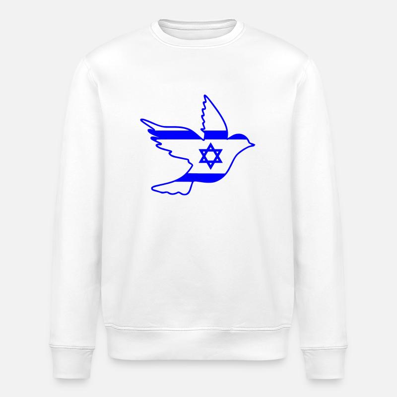 Israel - Stanley/Stella Unisex Bio-Sweatshirt ROLLER - Weiß