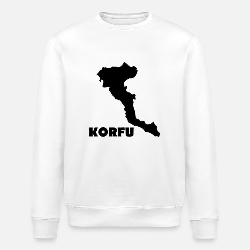 korfu - Stanley/Stella Unisex Bio-Sweatshirt ROLLER - Weiß