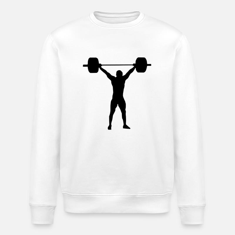Reißen Endposition - Stanley/Stella Unisex Bio-Sweatshirt ROLLER - Weiß