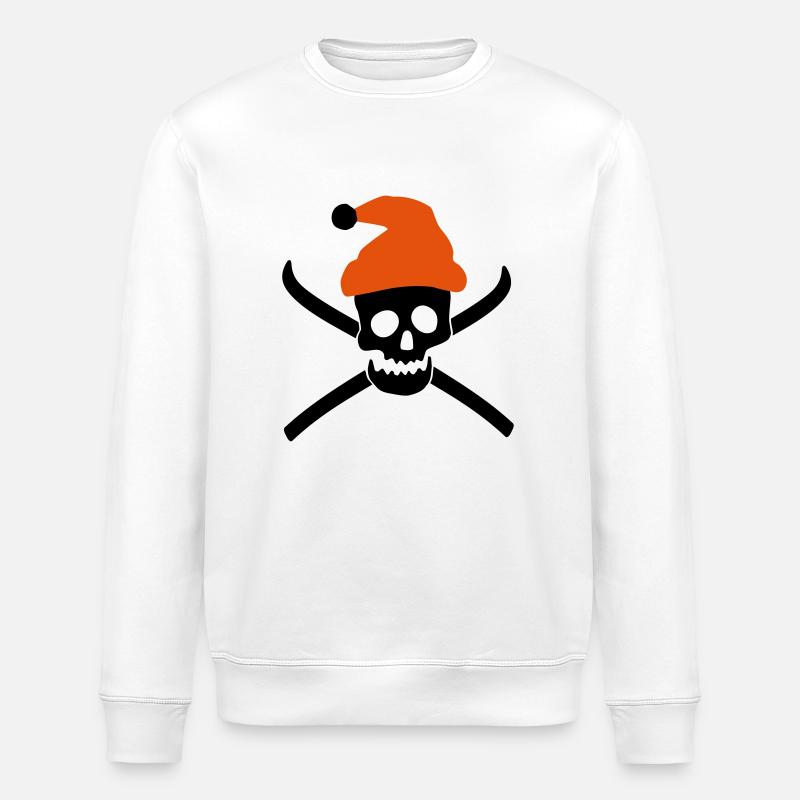 Ski - Sweat bio ROLLER Stanley/Stella Unisexe - blanc