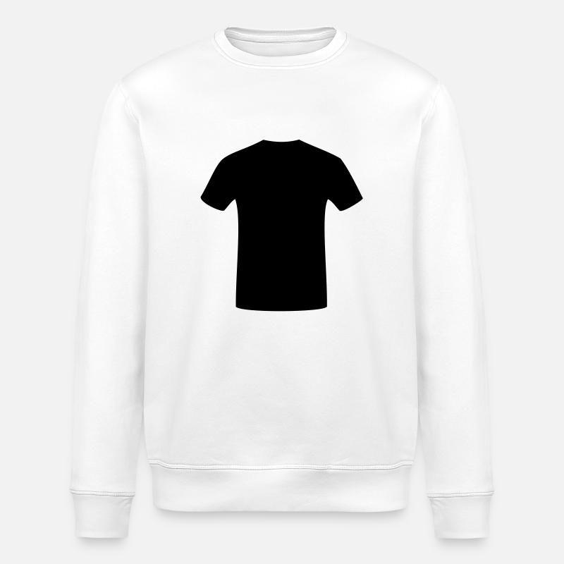 T-Shirt - Stanley/Stella Unisex Bio-Sweatshirt ROLLER - Weiß