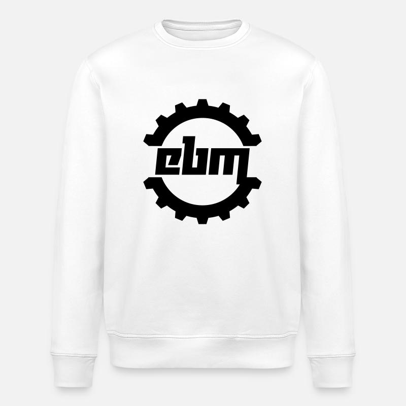 EBM (Vector) - Sweat bio ROLLER Stanley/Stella Unisexe - blanc