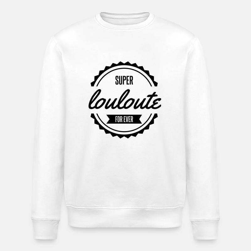 super louloute bébé naissance - Sweat bio ROLLER Stanley/Stella Unisexe - blanc
