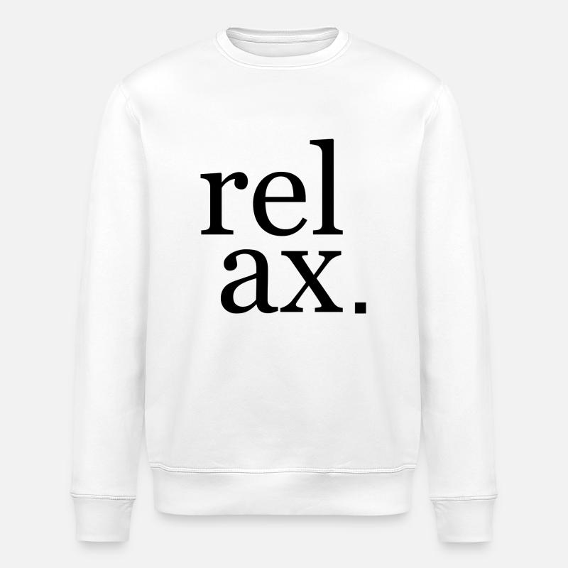 Relax Design - Stanley/Stella Unisex Bio-Sweatshirt ROLLER - Weiß