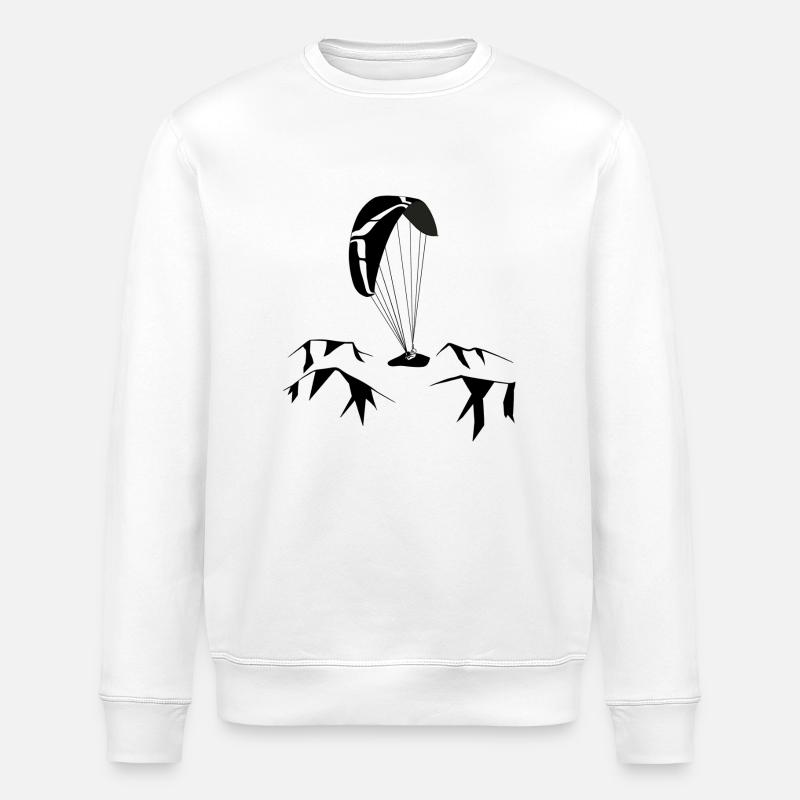 Parapente - Sweat bio ROLLER Stanley/Stella Unisexe - blanc