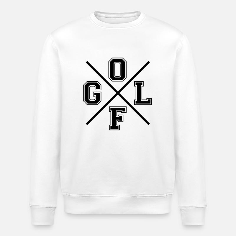 golf - Stanley/Stella Unisex Bio-Sweatshirt ROLLER - Weiß