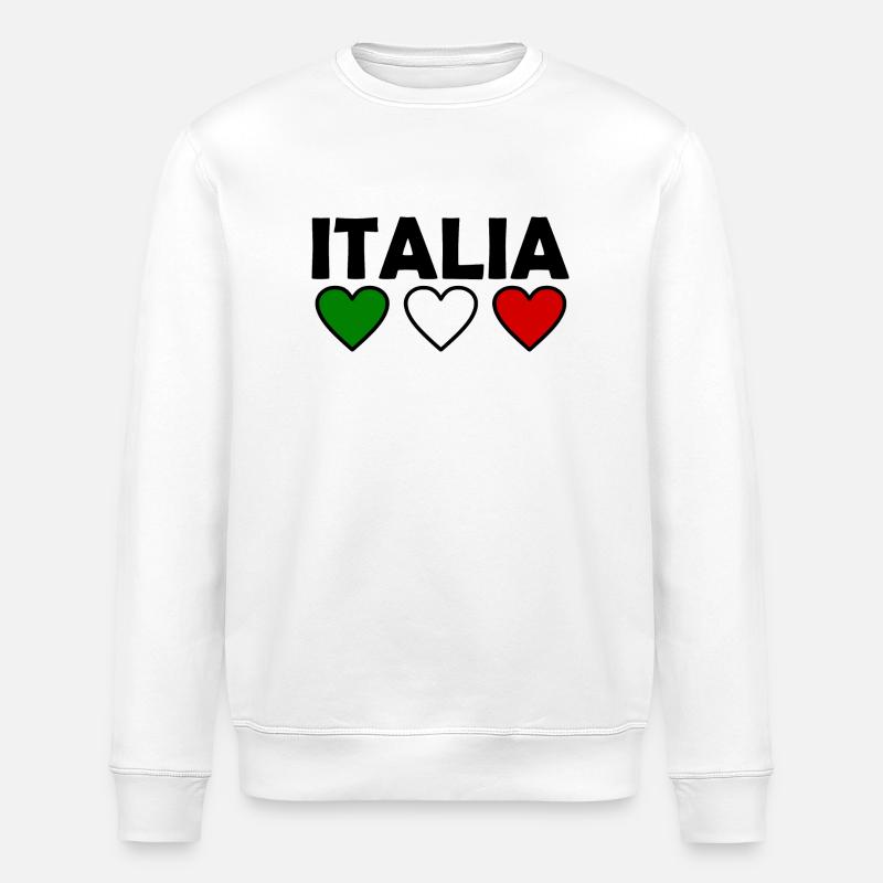 Italien - Stanley/Stella Unisex Bio-Sweatshirt ROLLER - Weiß